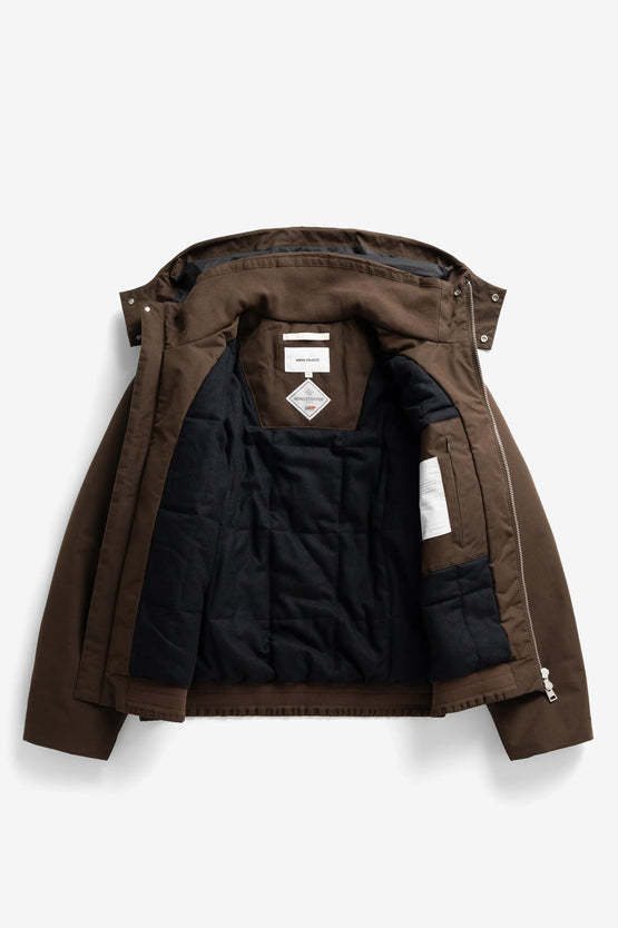 Norse Projects Gore-Tex Windstopper Bomber Jacket - Delicioso Brown