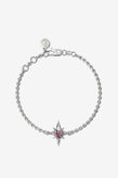 Stolen Girlfriends Club Gothic Star Bracelet - Silver