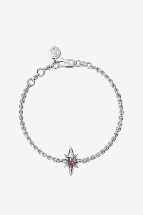 Stolen Girlfriends Club Gothic Star Bracelet - Silver