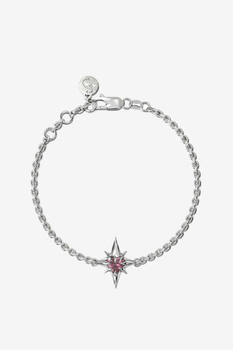 Stolen Girlfriends Club Gothic Star Bracelet - Silver