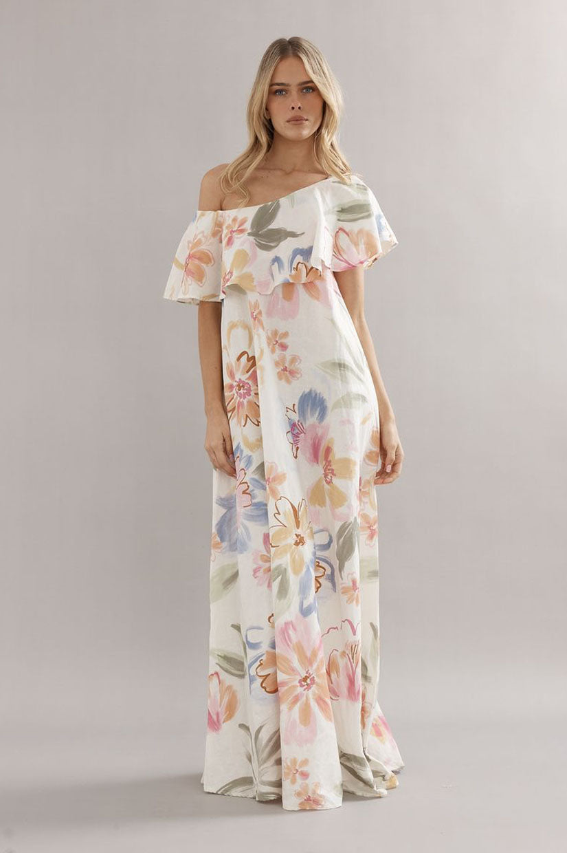 Caitlin Crisp Chloe Gown - Tea Party Floral