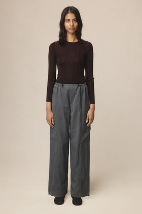 Marle Gray Pant - Charcoal