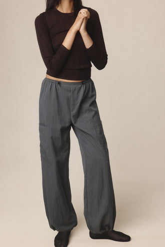 Marle Gray Pant - Charcoal