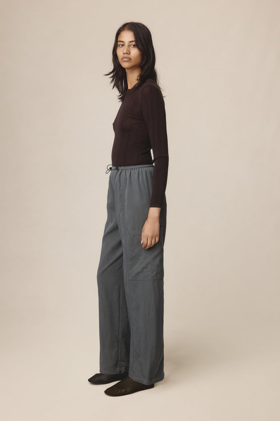 Marle Gray Pant - Charcoal