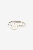 By Charlotte Endless Grace Pearl Ring - Silver