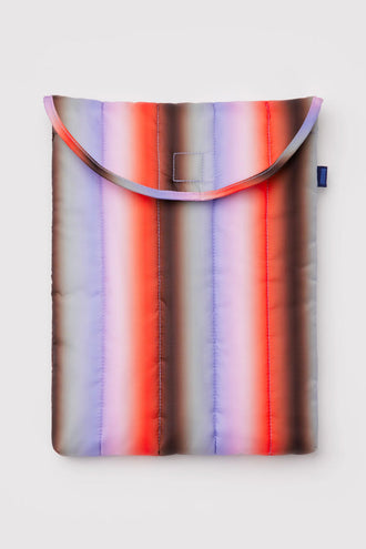 Baggu Puffy Laptop Sleeve 13/14 Inch - Gradient Stripe