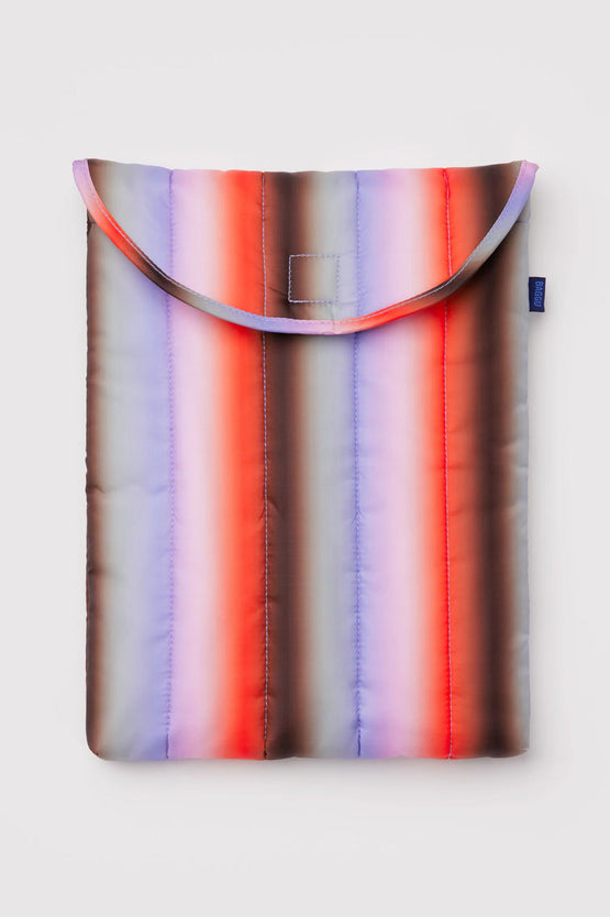 Baggu Puffy Laptop Sleeve 13/14 Inch - Gradient Stripe