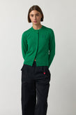 Sylvester Huddle Cardi - Grass Green