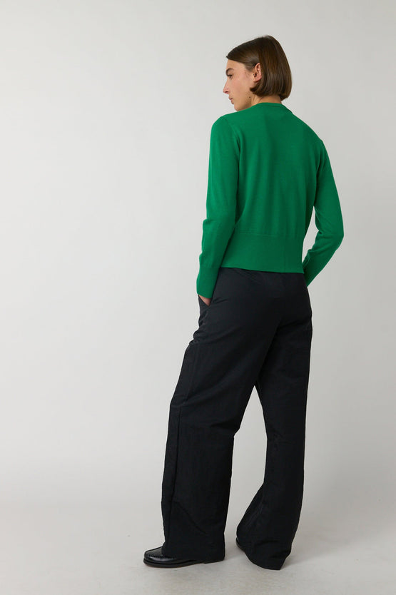 Sylvester Huddle Cardi - Grass Green