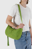 Baggu Medium Nylon Crescent Bag - Green Juice