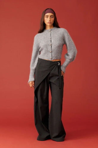 Ruby Matilda Cardigan - Grey Marle