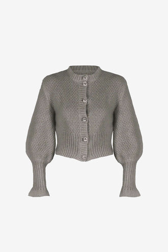 Ruby Matilda Cardigan - Grey Marle