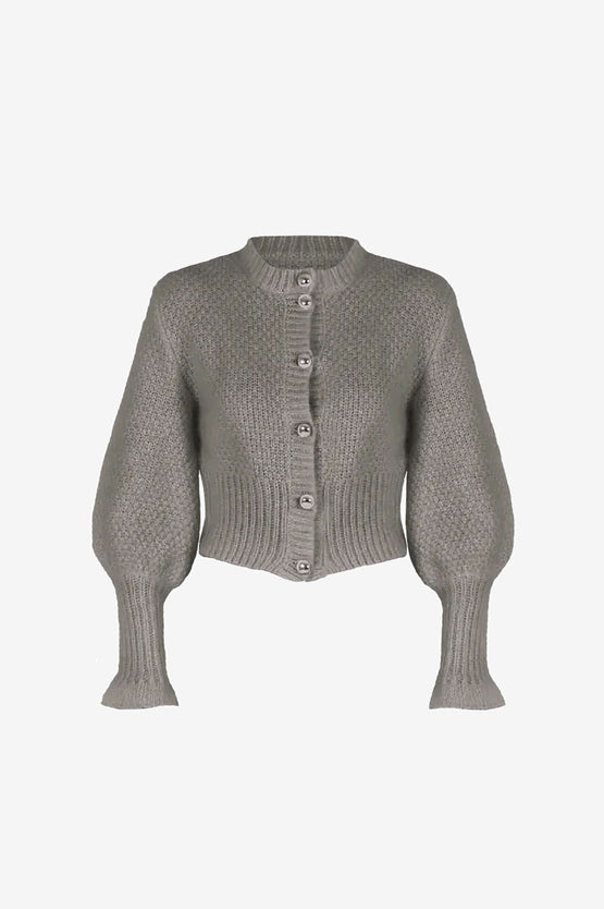Ruby Matilda Cardigan - Grey Marle
