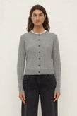 Assembly Benny Knit Cardi - Grey Marle