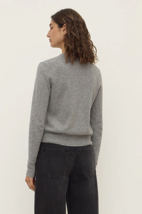 Assembly Benny Knit Cardi - Grey Marle