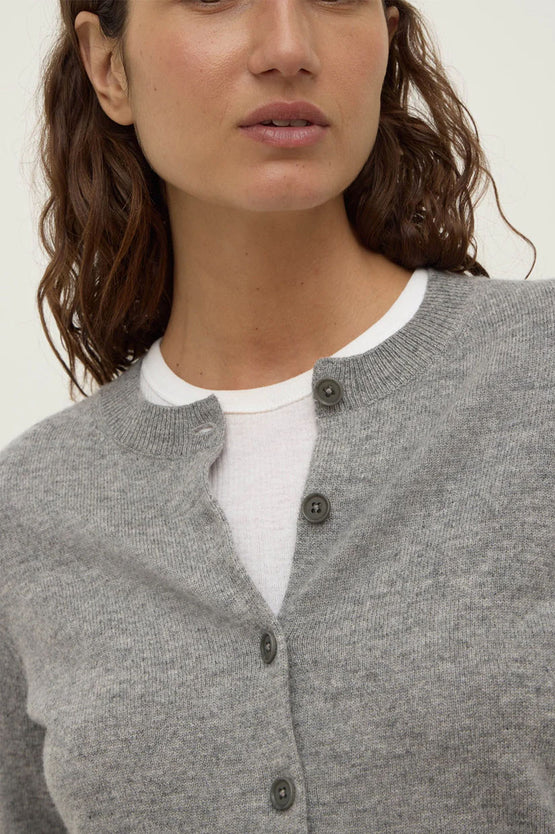 Assembly Benny Knit Cardi - Grey Marle