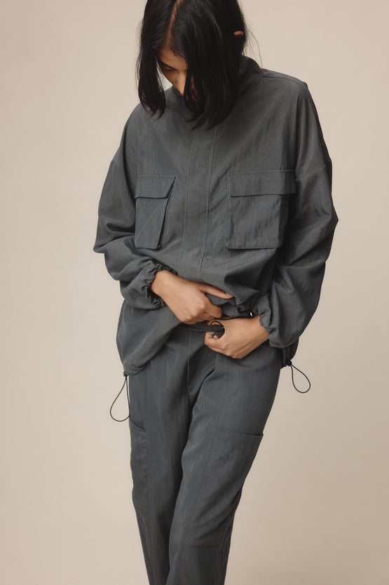 Marle Gray Jacket - Charcoal
