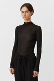 Camilla and Marc Griffin Top - Black