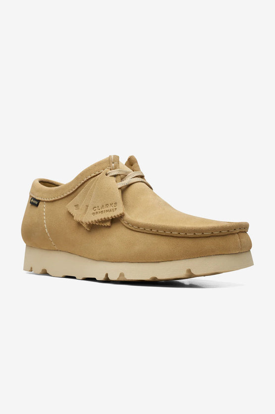 Clarks Originals Mens Wallabee GTX - Maple Suede