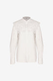 Ruby Greta Broderie Shirt - White