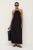 Assembly Addison Halter Maxi - Black
