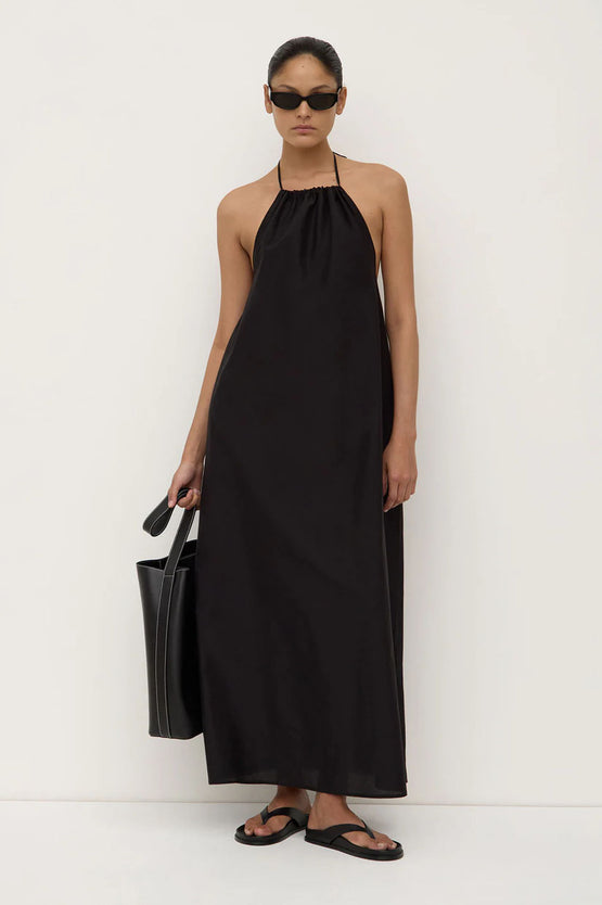 Assembly Addison Halter Maxi - Black