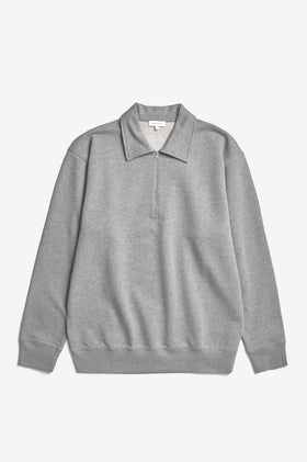 Norse Projects Standard Zip Sweat - Grey