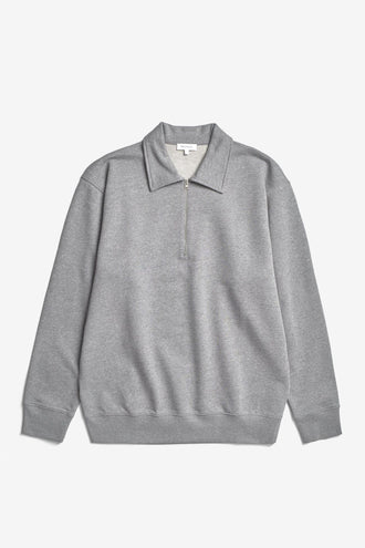 Norse Projects Standard Zip Sweat - Grey