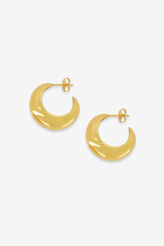 La Tribe Halfmoon Hoops - Gold