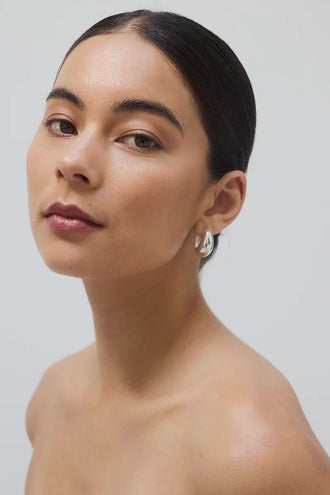La Tribe Halfmoon Hoops - Silver