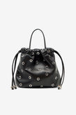 Brie Leon Halle Eyelet Bag - Black
