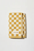 House Of Nunu Hand Towel - Yellow Check