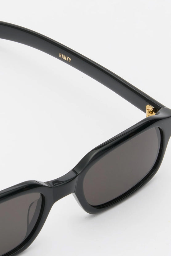 Flatlist Hanky - Solid Black / Solid Black Lens