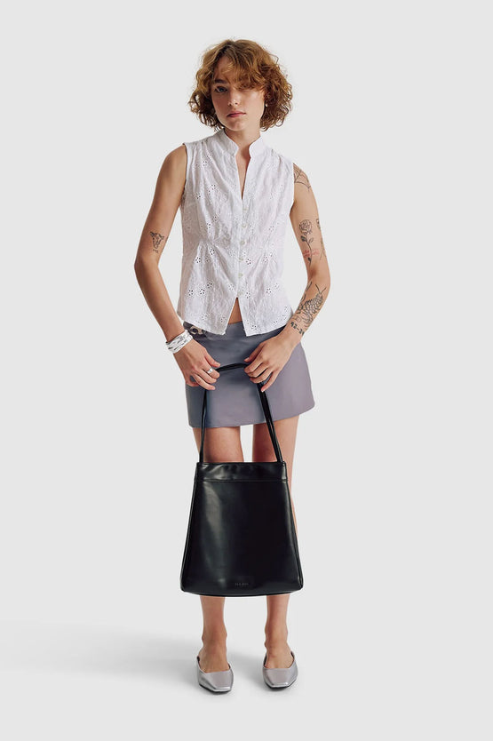 Brie Leon Harper Tote - Black