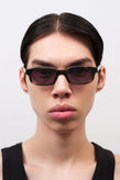 Flatlist Hanky - Grey Havana / Smoke Gradient Lens
