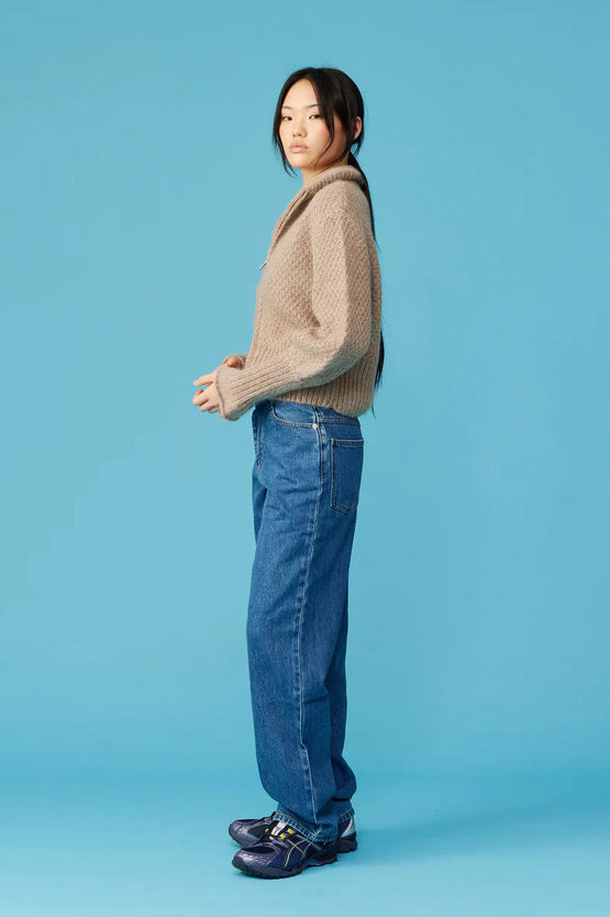 Ruby Matilda Zip Cardigan - Hazel