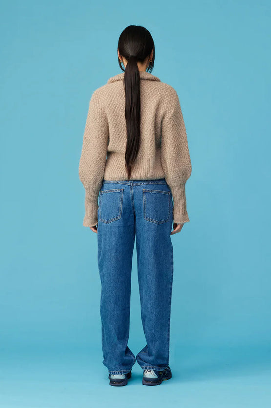 Ruby Matilda Zip Cardigan - Hazel