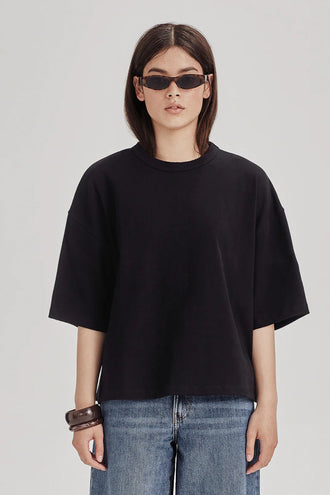 Commoners Heavy Boxy Tee - Black
