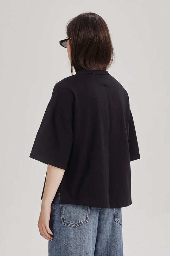 Commoners Heavy Boxy Tee - Black