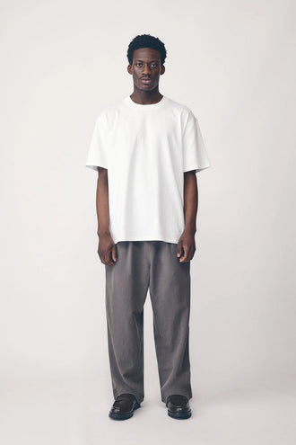 Commoners Heavy Jersey Box Tee - White