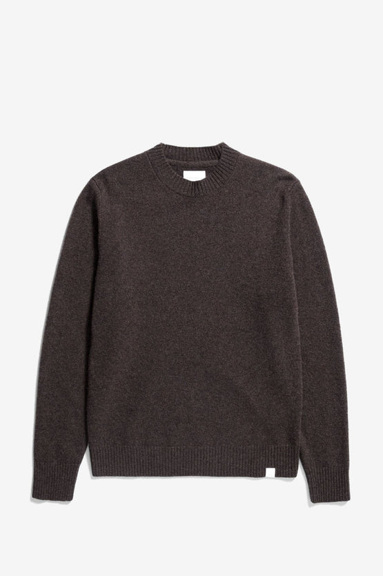 Norse Projects Standard Merino Lambswool Sweater - Heartland Brown