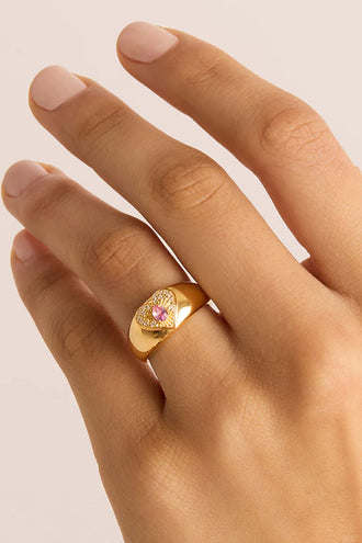 By Charlotte Connect With Your Heart Ring - Gold