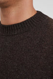 Norse Projects Standard Merino Lambswool Sweater - Heartland Brown