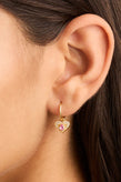 By Charlotte Connect With Your Hearts Hoops - Gold