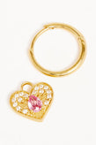 By Charlotte Connect With Your Hearts Hoops - Gold