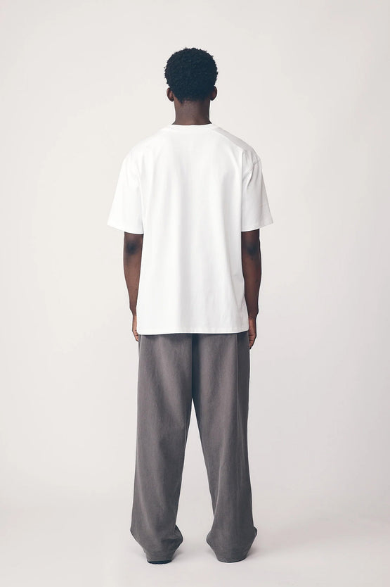 Commoners Heavy Jersey Box Tee - White