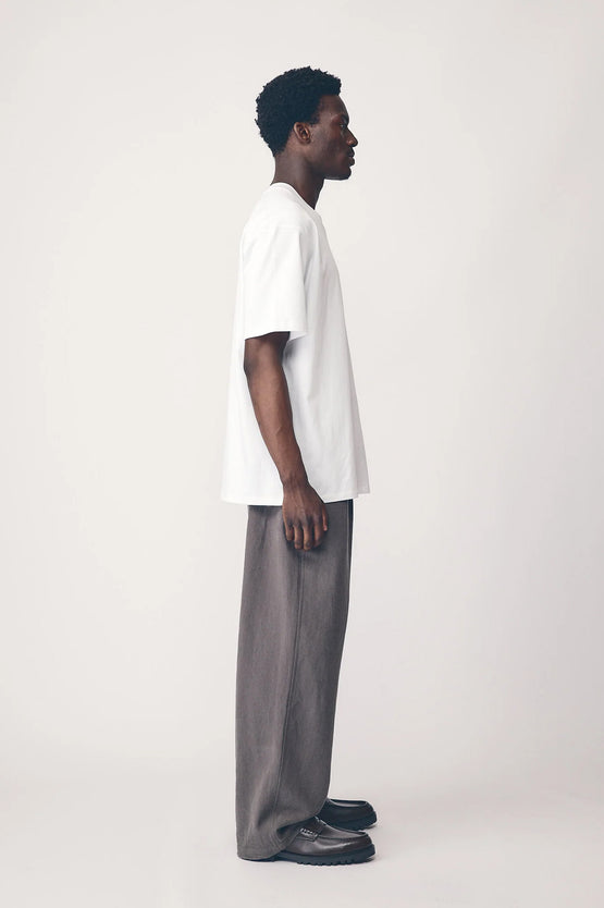 Commoners Heavy Jersey Box Tee - White