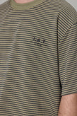 Just Another Fisherman Heavy Shore Tee - Khaki Stripe