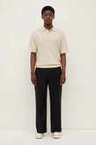 Assembly Henry Knit Polo - Limestone