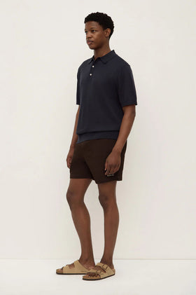 Assembly Henry Knit Polo - True Navy